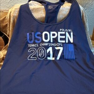 Vintage Polo Ralph Lauren Navy US Open 2017 Tank Top